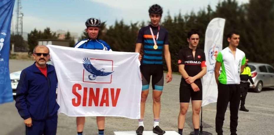 Okullar Arası Ferdi Bisiklet Turnavasında Gümüş Madalyamız